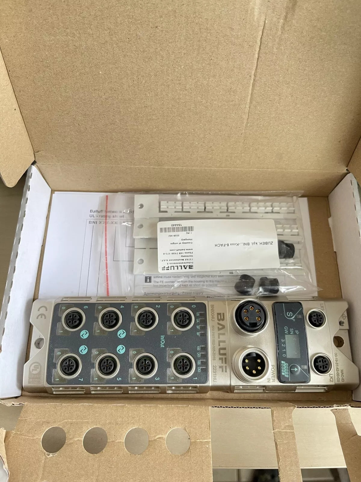 Balluff BNI PNT-502-105-Z015 Network Module for Profinet