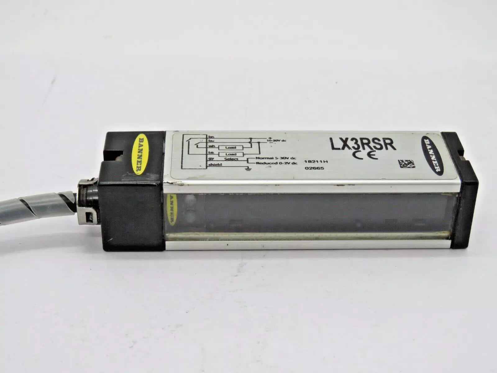 Banner LX3RSR LX Series Receiver 10-30V DC