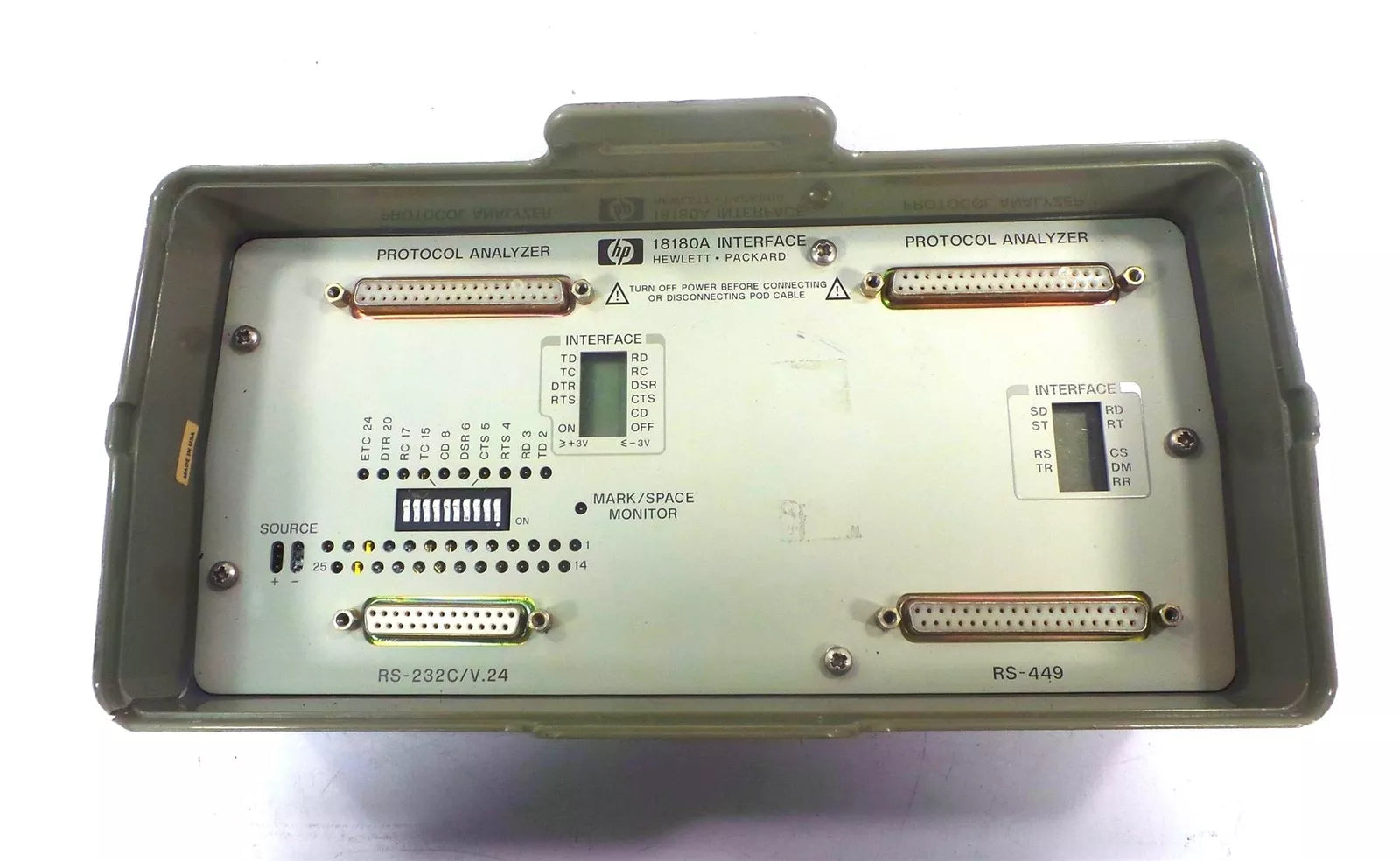 HP 4951C Protocol Analyzer with HP 18180A Interface