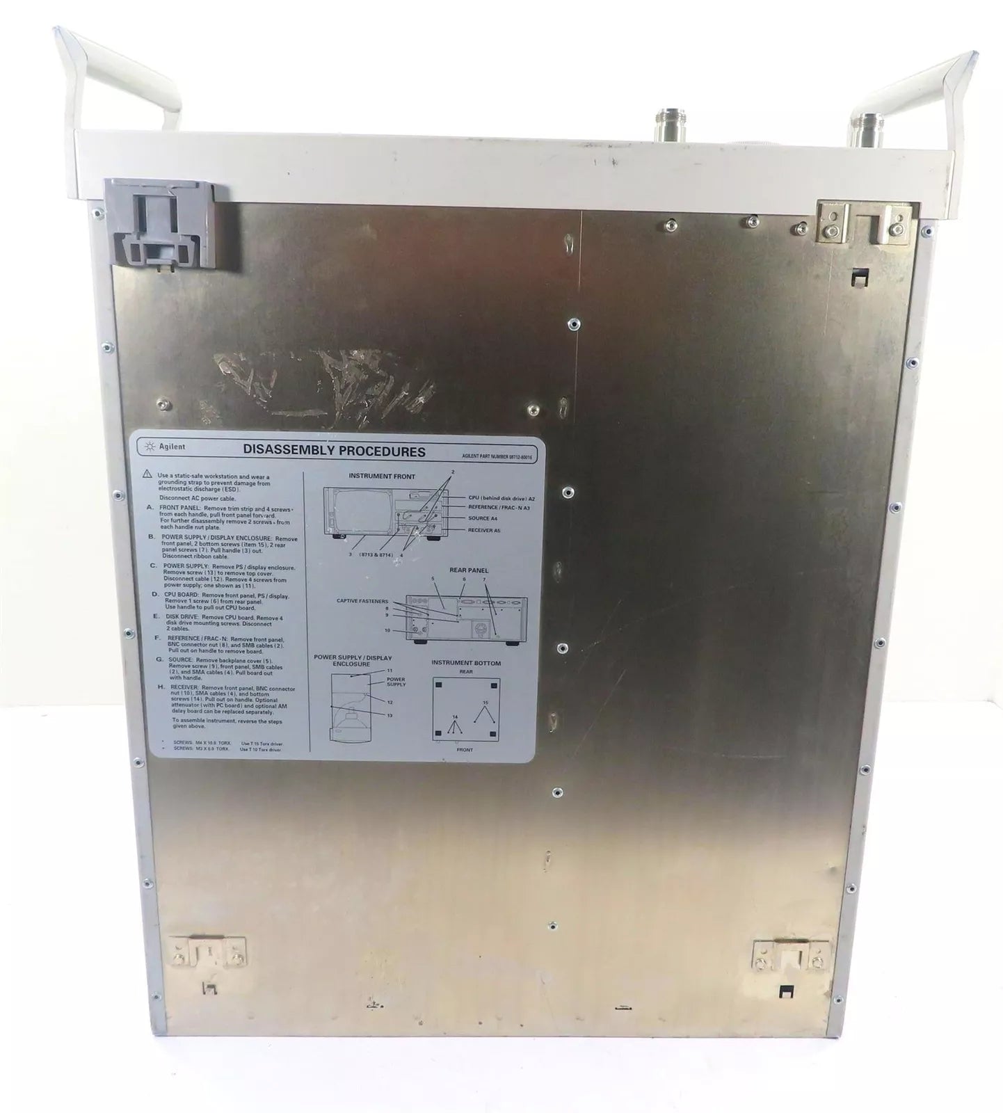 Agilent 8712ES 300 kHz-1300 MHz RF Network Analyzer