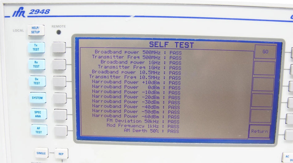 Aeroflex / IFR 2948 Communications Service Monitor with Options