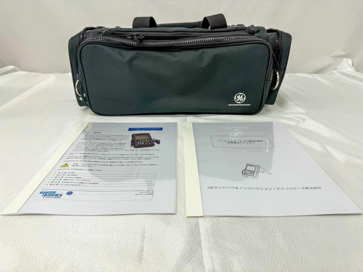 GE panametrics pt878-11 Portable Ultrasonic Flow Meter