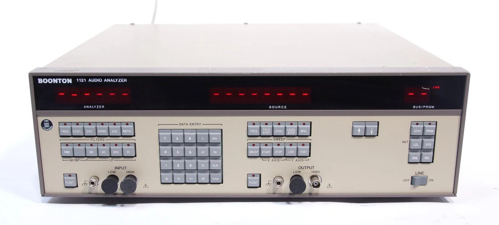 Boonton 1121-11-20 Audio Analyzer 10 Hz to 200 kHz