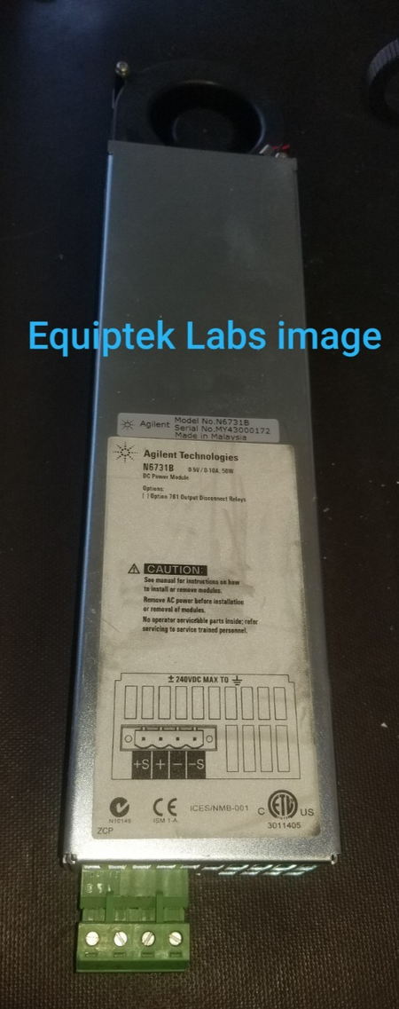 N6731B DC Power Module for N6700 Series Chassis