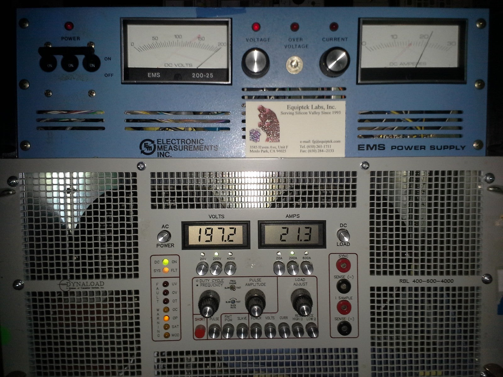 Adjustable DC Power Supply - 200V, 25A