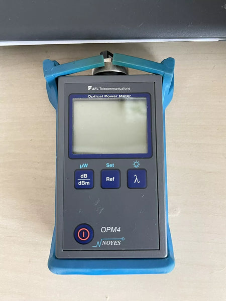 AFL Noyes OPM4-4D Fiber Optic Power Meter for SM and MM Fibers