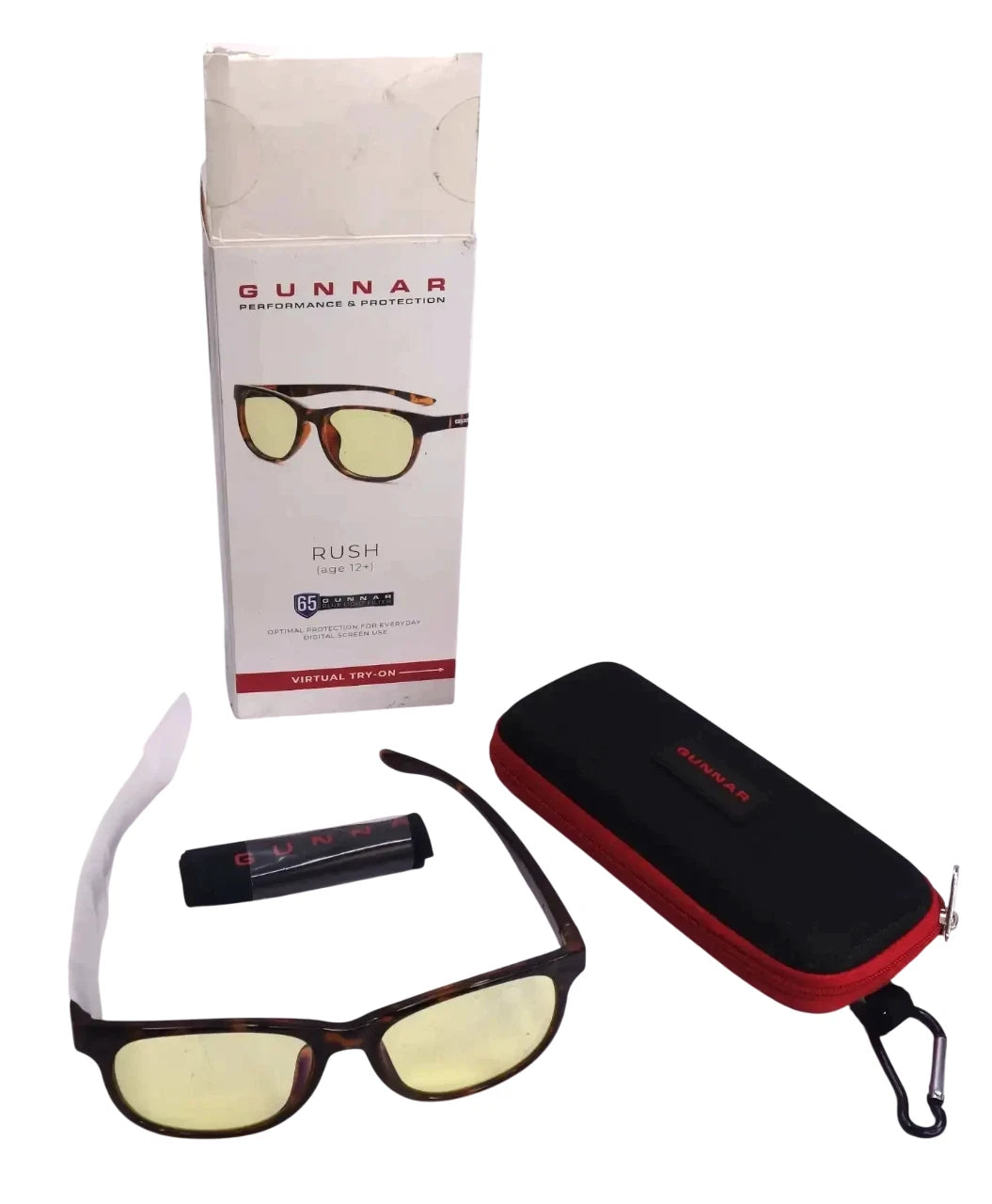 GUNNAR - RUSH Blue Light Gaming & Computer Glasses - Onyx free shipping