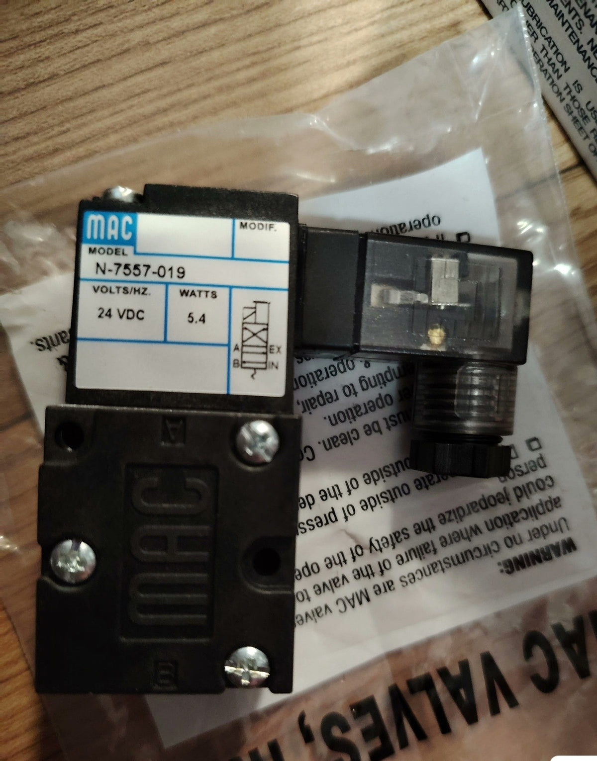 MAC N-7557-019 Solenoid Valve