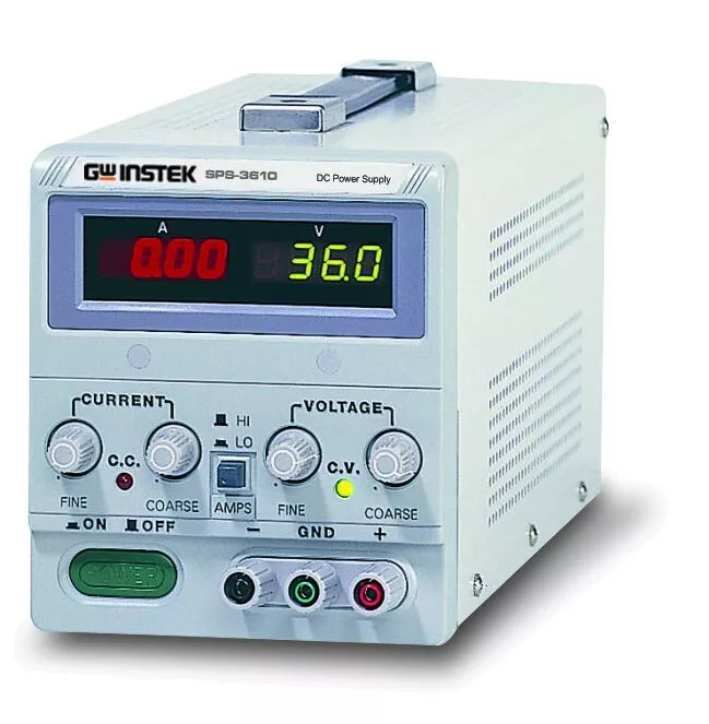 GW Instek SPS-2415 DC Power Supply, Single Output, 24 V, 15 A, 360 W
