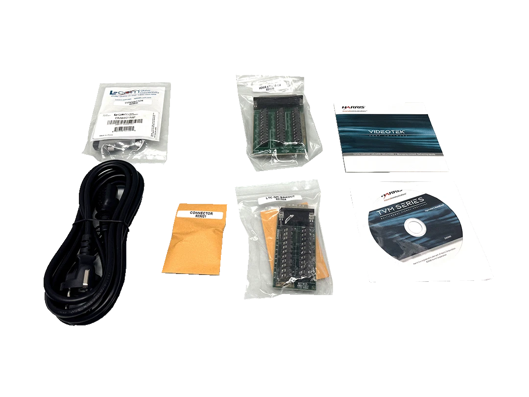 Harris TVM9140PKG HD with Active Options TVM-A3-OPT 5 Open Box