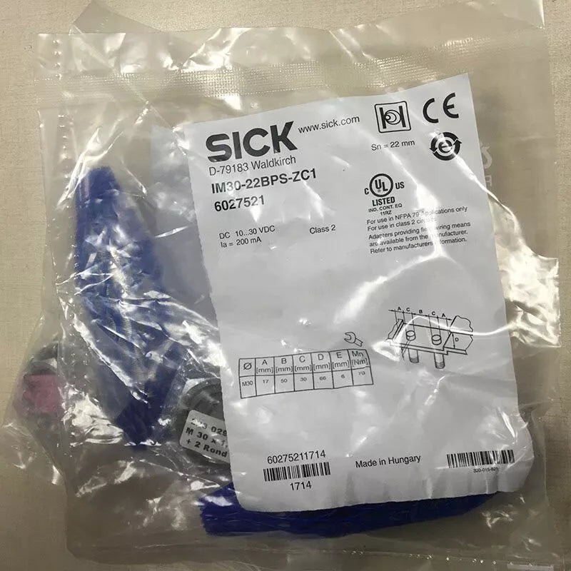 One New Sick IM30-22BPS-ZC1 IM3022BPSZC Photoelectric Switch
