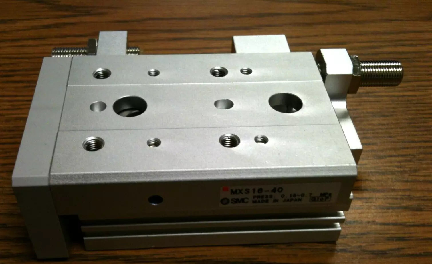 SMC MXS16-40A-X11 Slide Table with Stroke Adjustment for MXS/MXJ Guided Cylinder