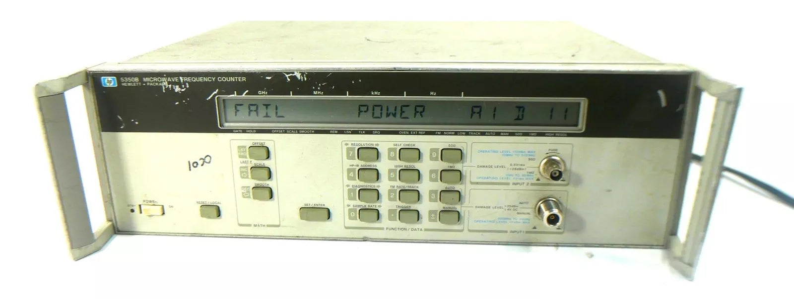 HP 5350B Microwave Frequency Counter with Advanced Measurement Capabilities