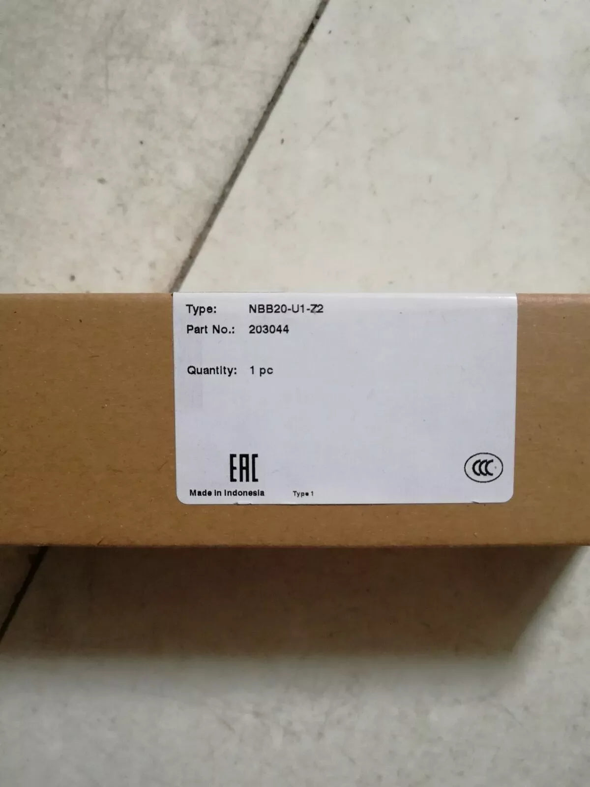 PEPPERL+FUCHS NBB20-U1-Z2 Ultrasonic Level Sensor with Expedited Shipping
