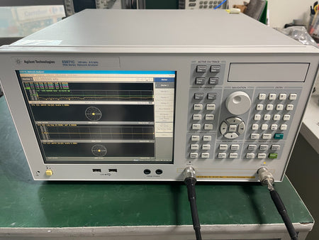 Agilent E5071C ENA RF Network Analyzer 100kHz–8.5GHz w/opt. 019, 285, UNQ_3973