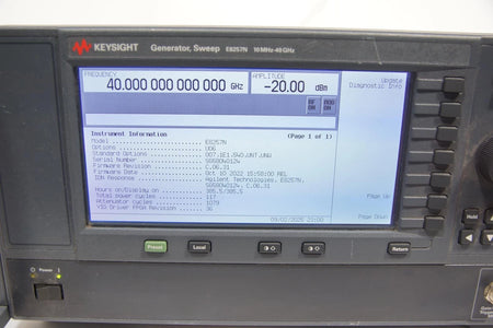 Agilent/ Keysight E8257N (E8257D) 40GHz PSG Sweep Generator OPT 007 1E1 UNT UNW