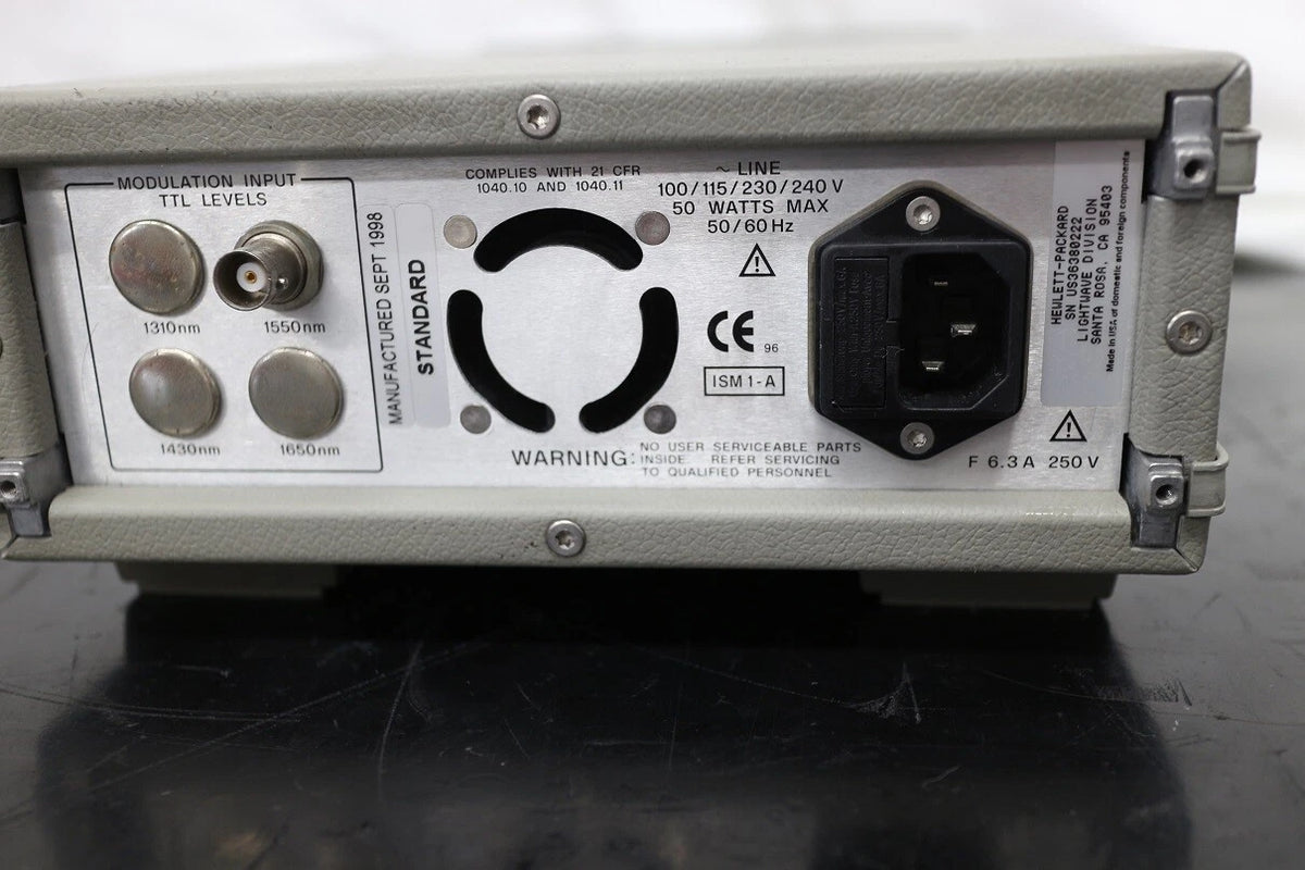 HP 83438A 1530-1560nm +6dBm Erbium Source