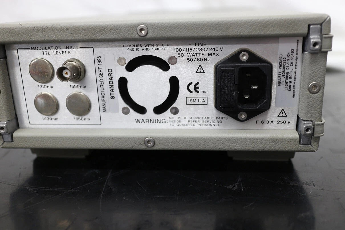 HP 83438A 1530-1560nm +6dBm Erbium Source