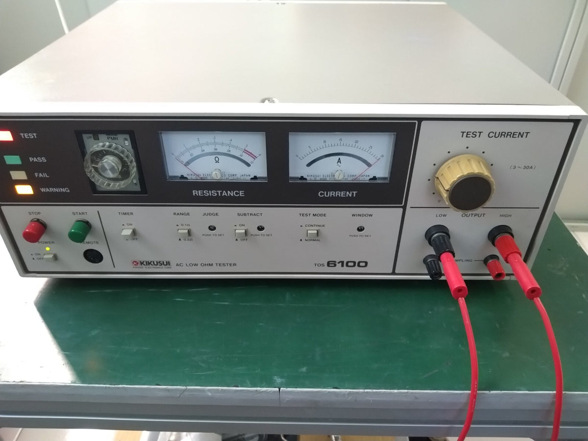 KIKUSUI AC Low Ohm Tester TOS6100