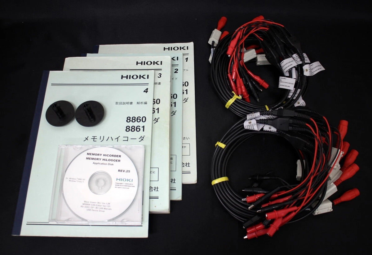 HIOKI 8861 16ch 128MW MEMORY HiCORDER