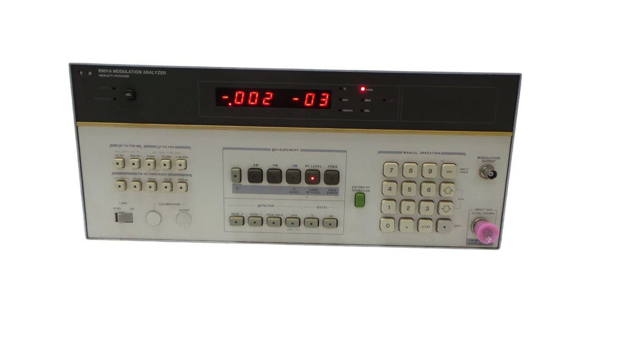 HP Hewlett Packard 8901A Modulation Analyzer - Free Shipping