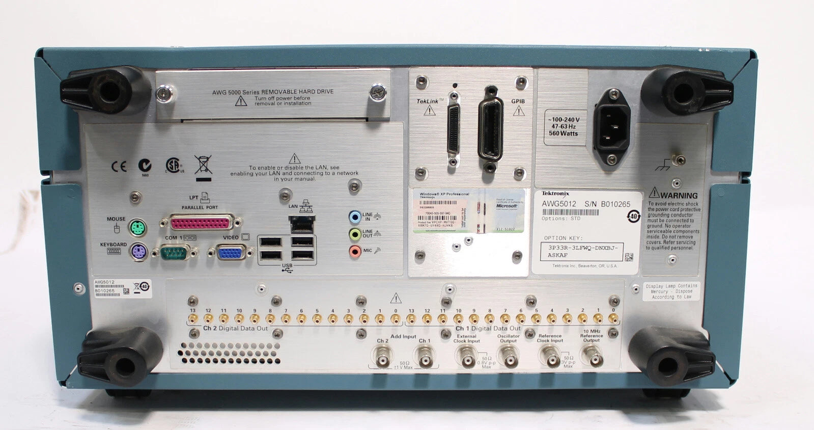 Tektronix AWG5012 1.2 GS/s Arbitrary Waveform Generator