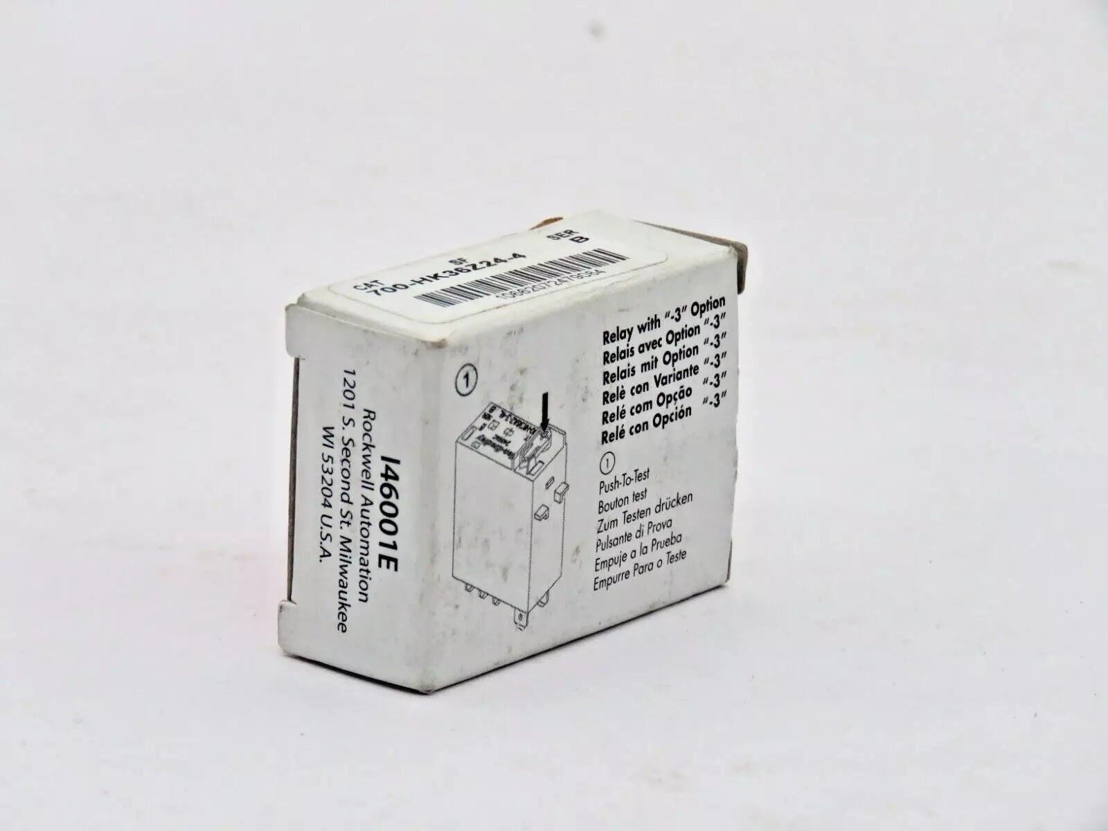 Allen-Bradley 700-HK36Z24-4 Relay 24V 4-Pole DPDT Industrial Control Switch