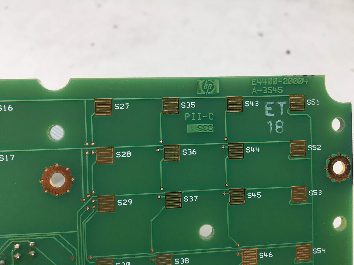 HP Agilent ESG Series Generator Keyboard PCB E4400-20004