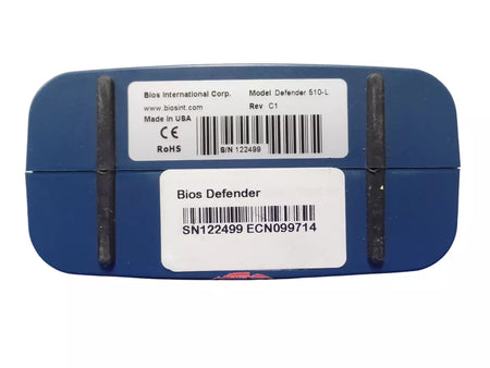 Bios DryCal Defender 510-L- Rev C1 Gas Flow Calibrator