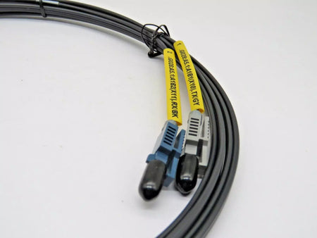 2m LC to LC Duplex Fiber Optic Cable A400: A1:210A RX/BK TX/GY