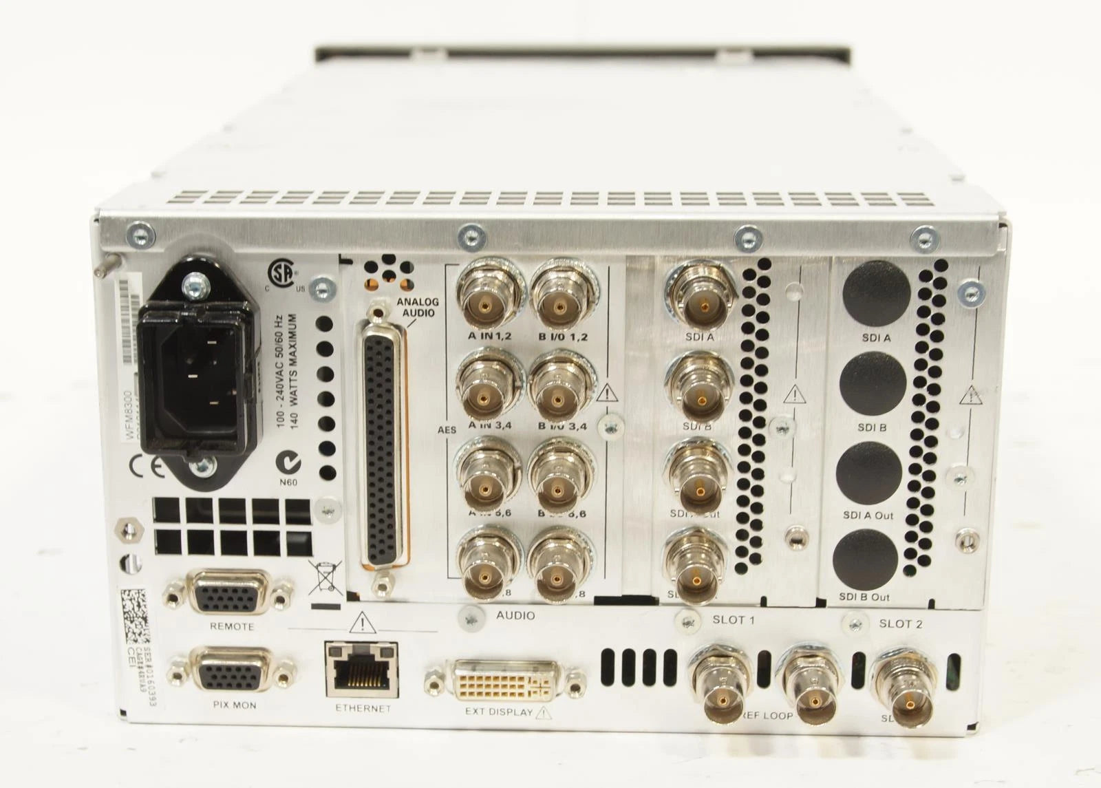 Tektronix WFM8300 Waveform Monitor With 3G SIM 3G-Gen AD AVD DAT 3D LOUD Options