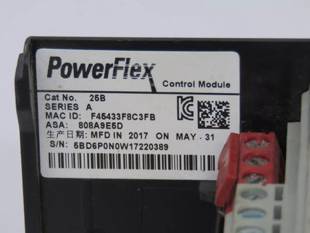 Allen Bradley 25B SER POWERFLEX Control Module