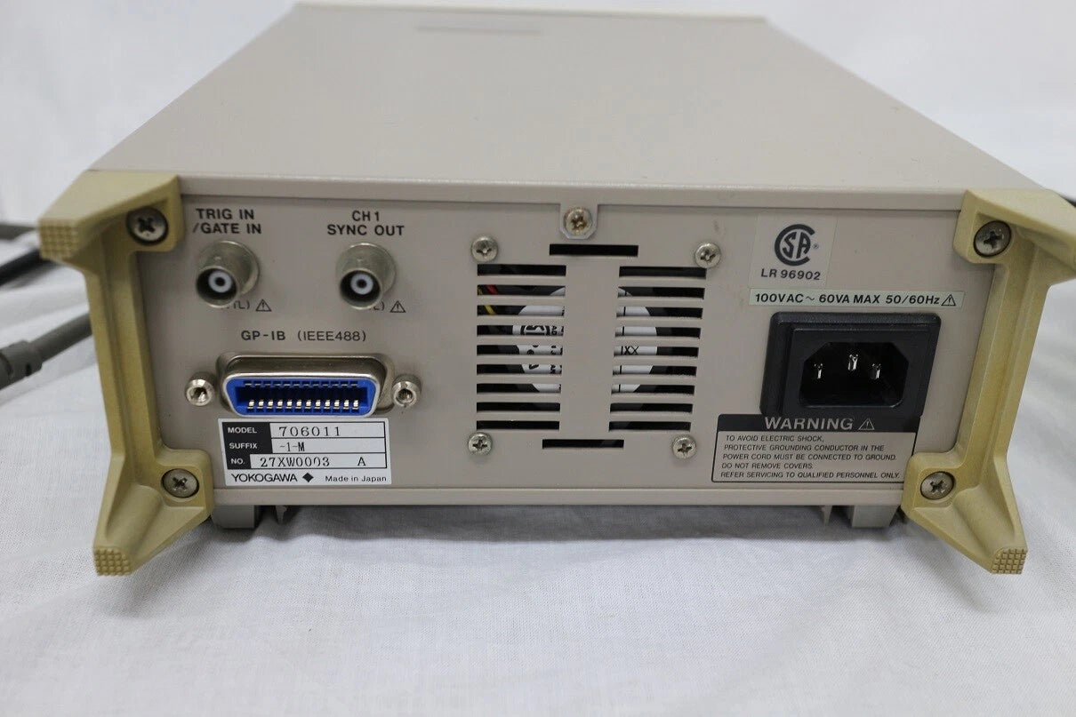 Yokogawa FG110 2MHz 20V Function Generator