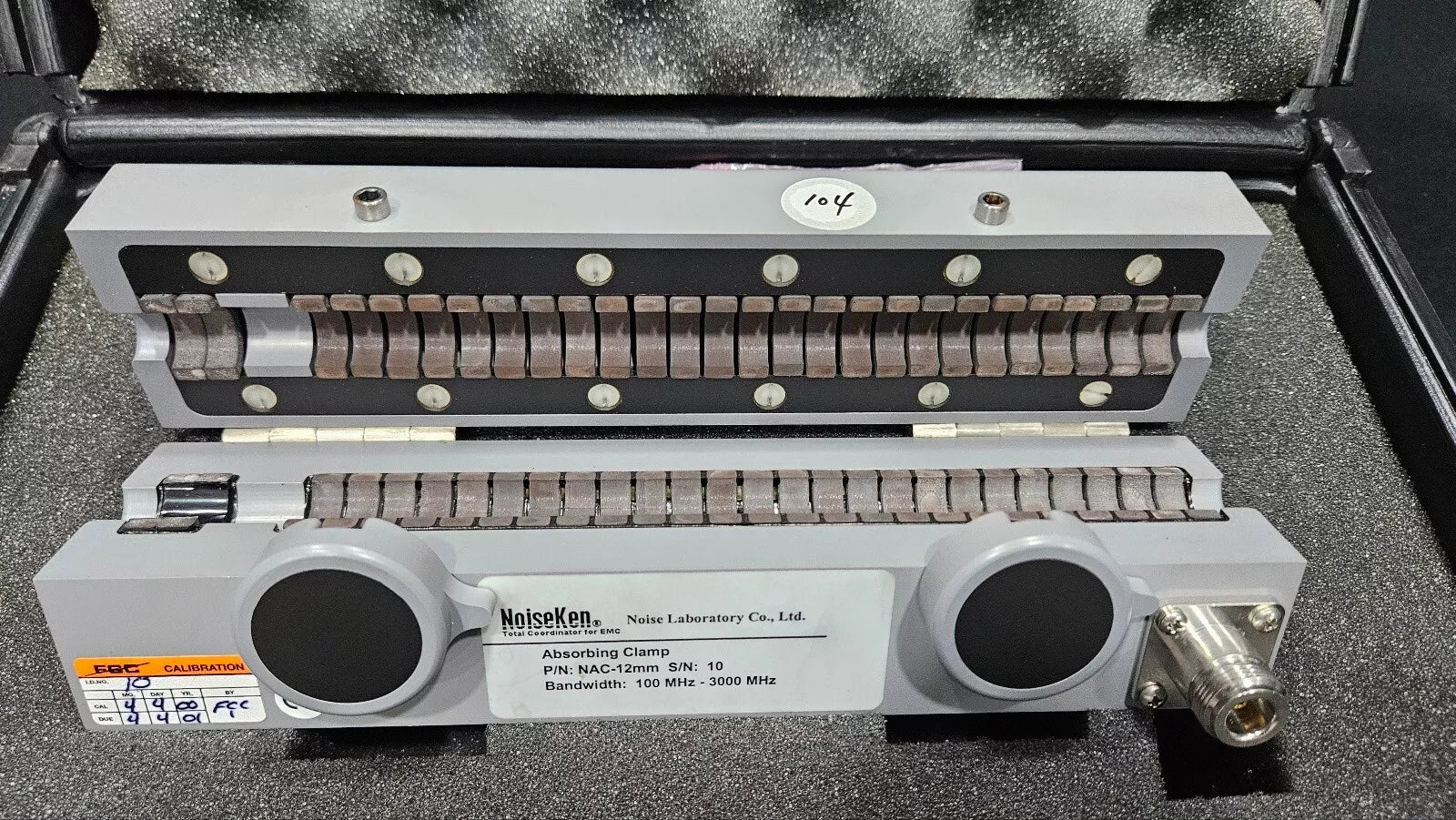 NoiseKen NAC-12mm Absorbing Clamp 100MHz-3000MHz (10)