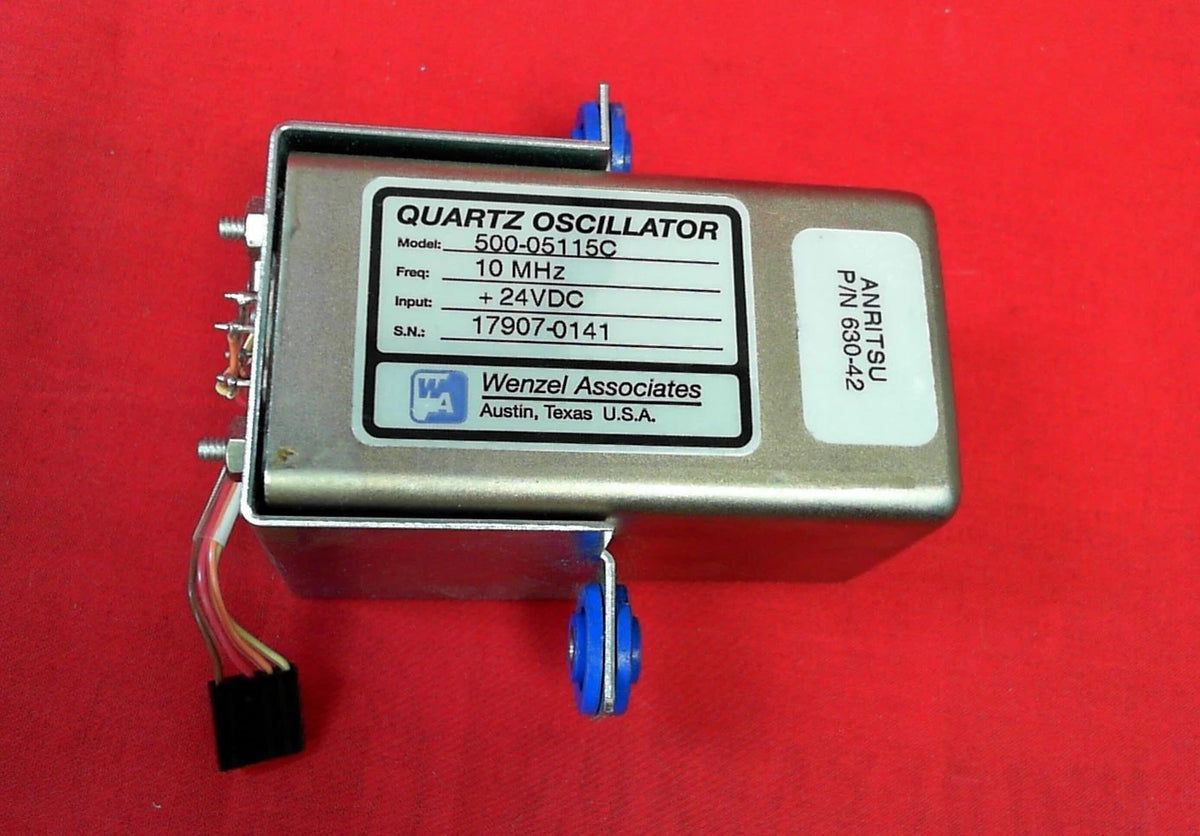 Anritsu 630-42(500-05115C) 10 MHz Crystal Oscillator