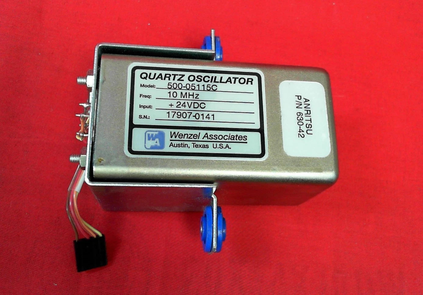 Anritsu 630-42(500-05115C) 10 MHz Crystal Oscillator