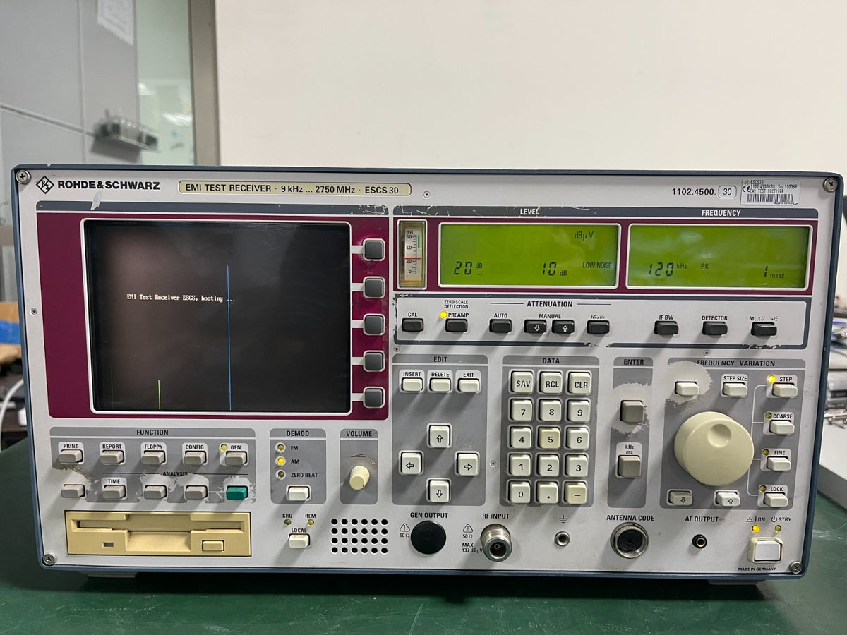 Rohde &amp; Schwarz ESCS30 EMI Test Receiver 9 kHz - 2750 MHz _0369