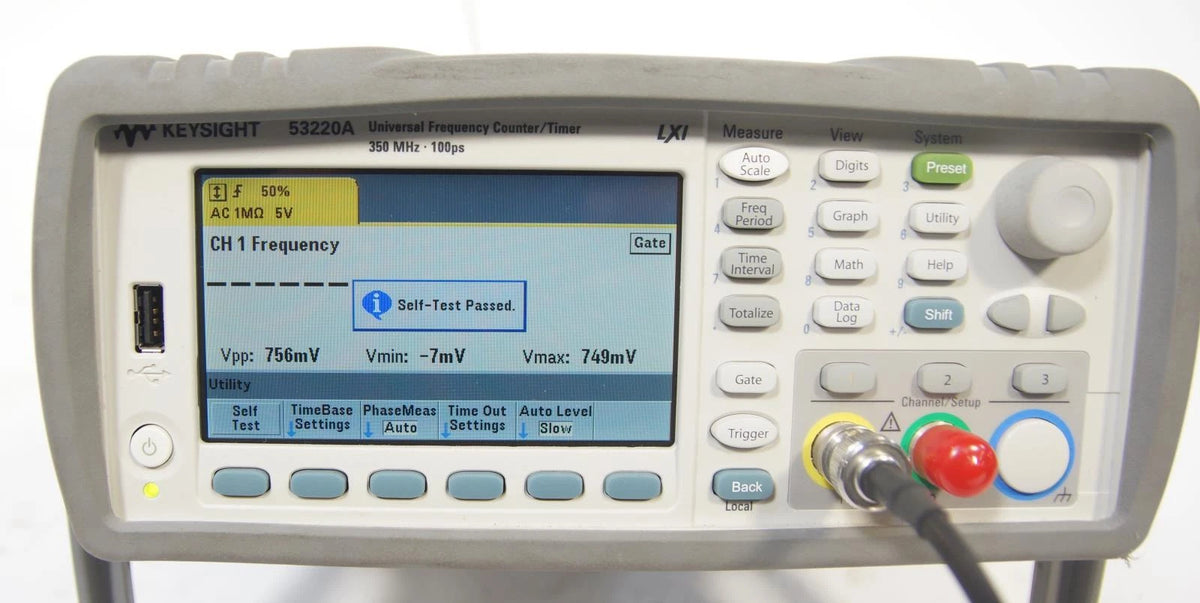 Agilent / Keysight 53220A 350MHz Universal Frequency Counter / Timer
