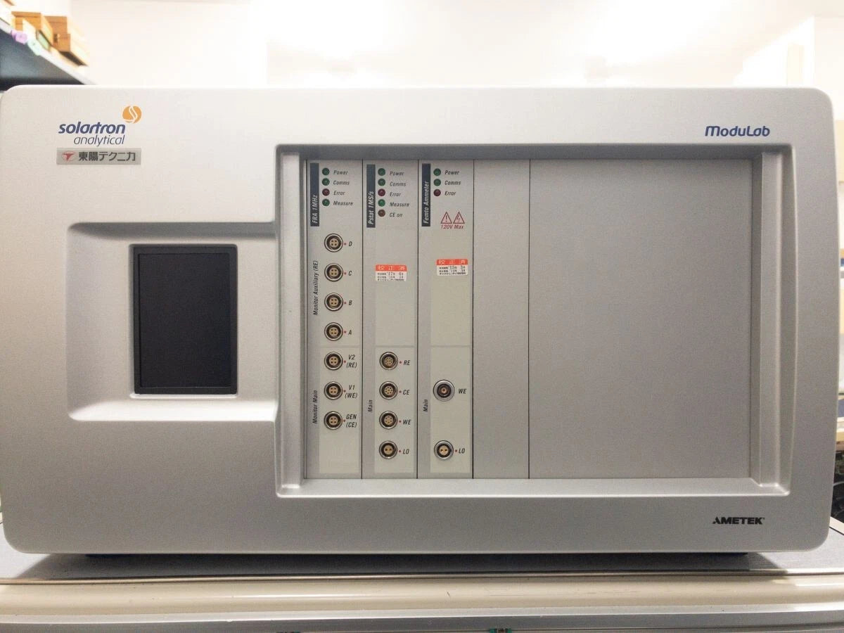 Solartron Modulab XM Series potentiostat galvanostat with 20A Booster