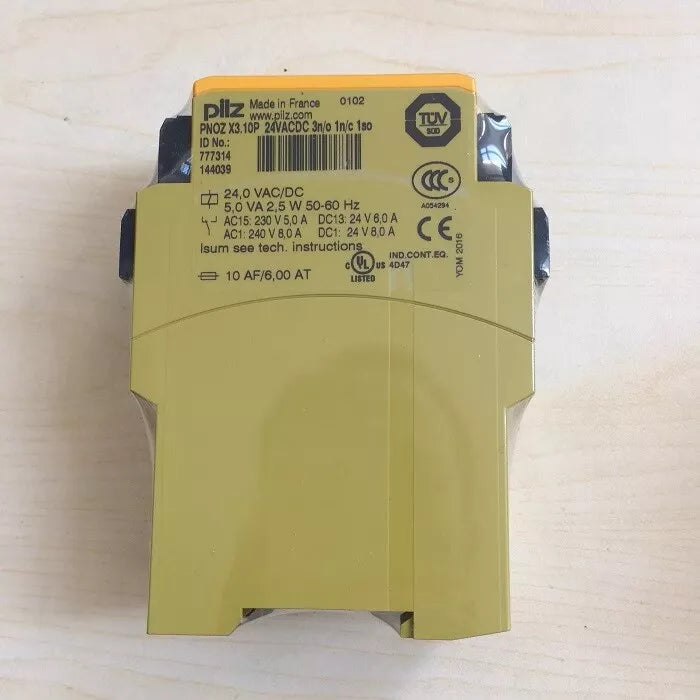 PILZ 774314 PNOZ X3 Safety Relay 110VAC 24VDC