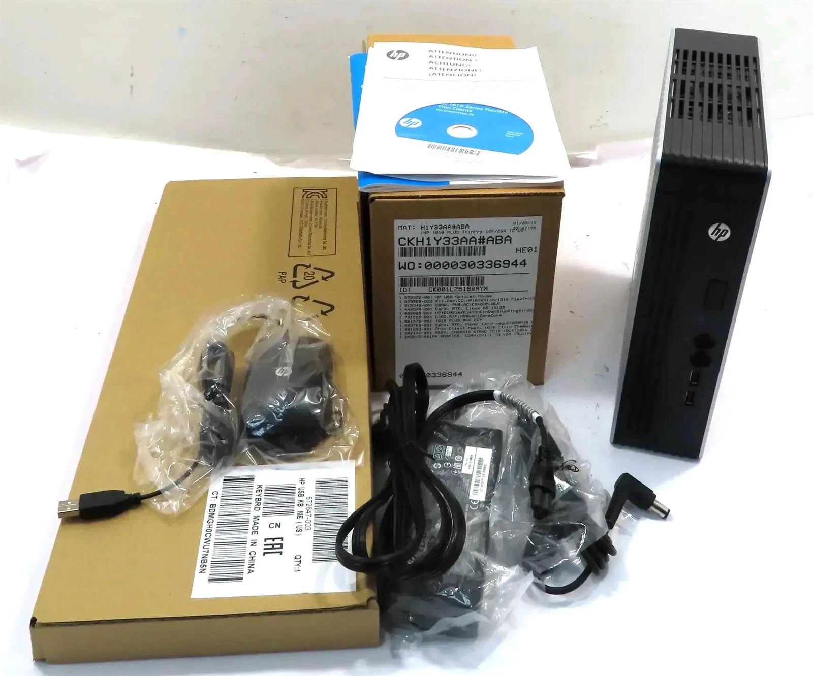 HP THIN CLIENT T610 AMD G-T56N 1.65Ghz 2GB 1GB Flash Mem - OPEN BOX