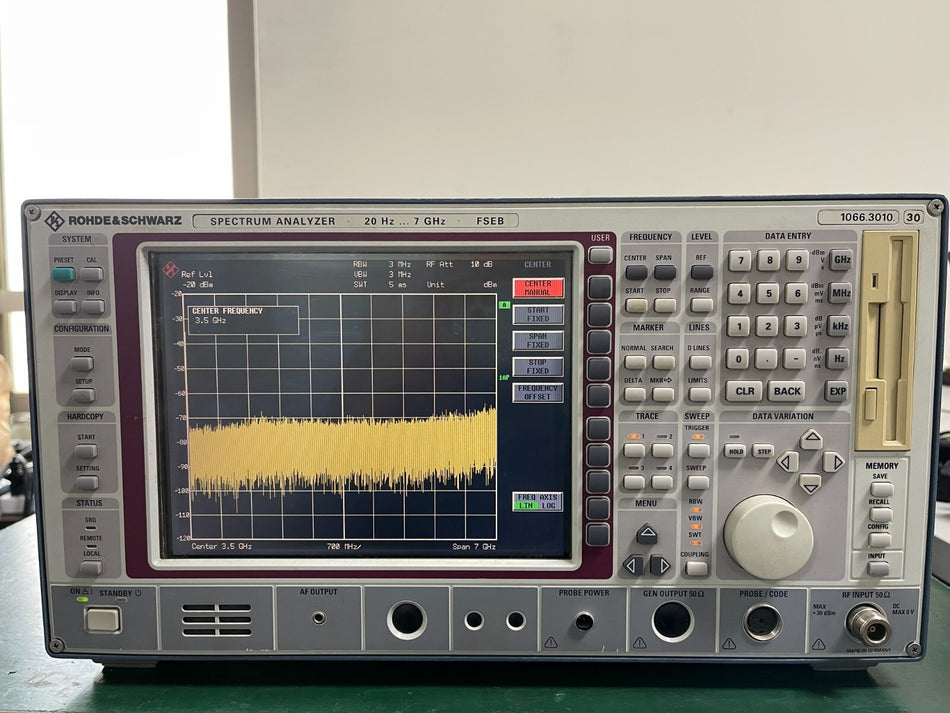 Rohde & Schwarz FSEB30 Spectrum Analyzer 20 Hz - 7 GHz