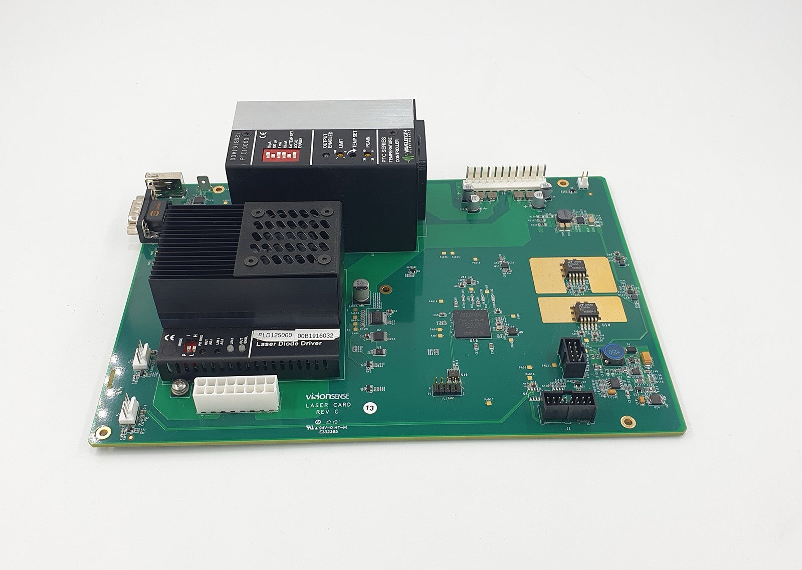 PCB-Mount Temperature Controller and Laser Driver by WAVELENGTH