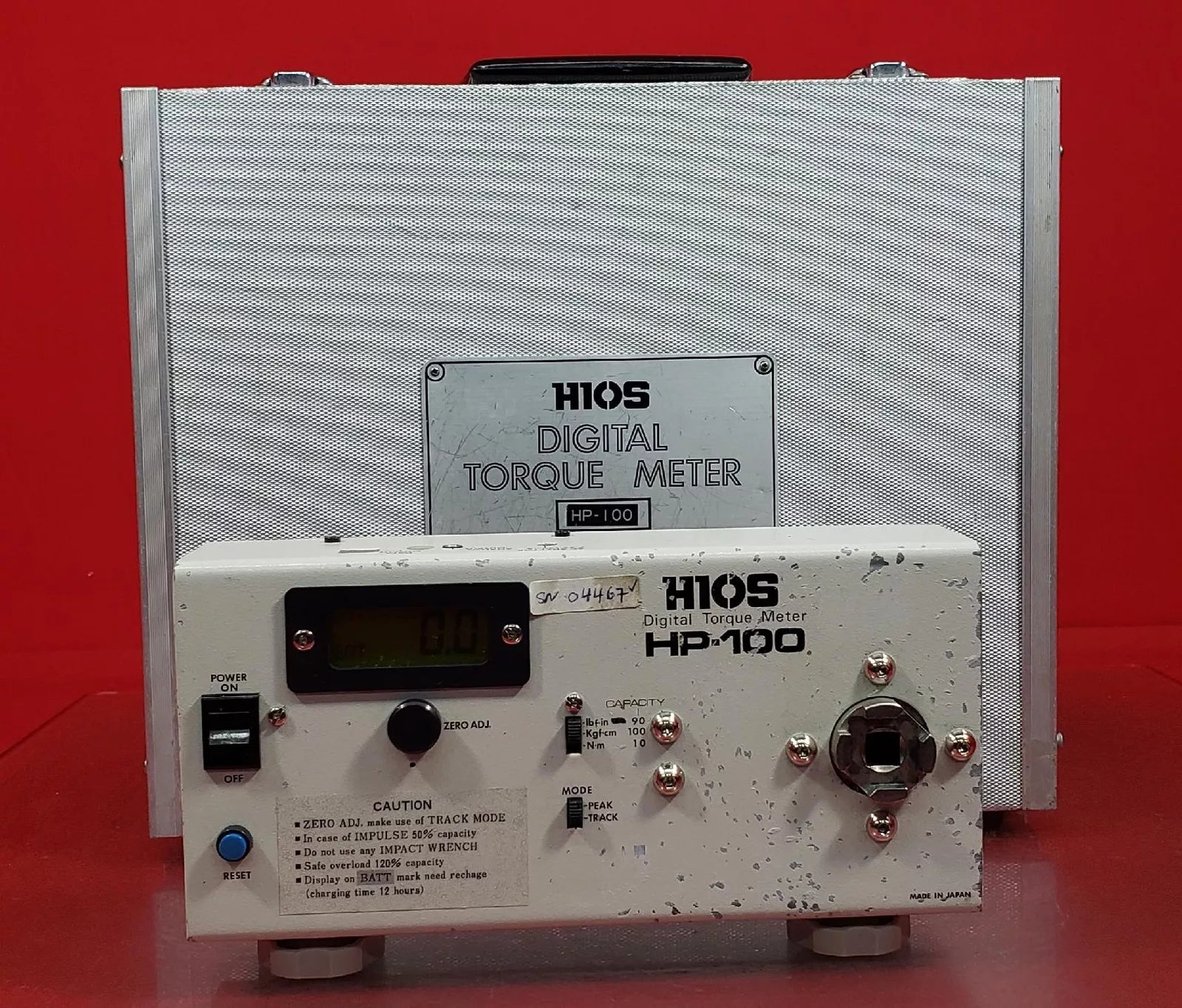 Hios HP-100 04467 Digital Torque Meter - XG eqpt