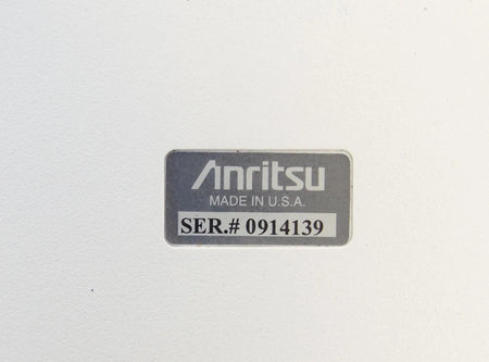 Anritsu MS2721B Spectrum Analyzer 9kHz to 7.1GHz Options 9/ 20/ 27/ 31