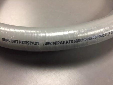 Southwire 1 Liquidtight Flexible Metallic Titan Steel Conduit Type UL Gray 8ft