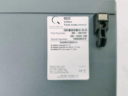Quantum Data 882E Video Test Generator