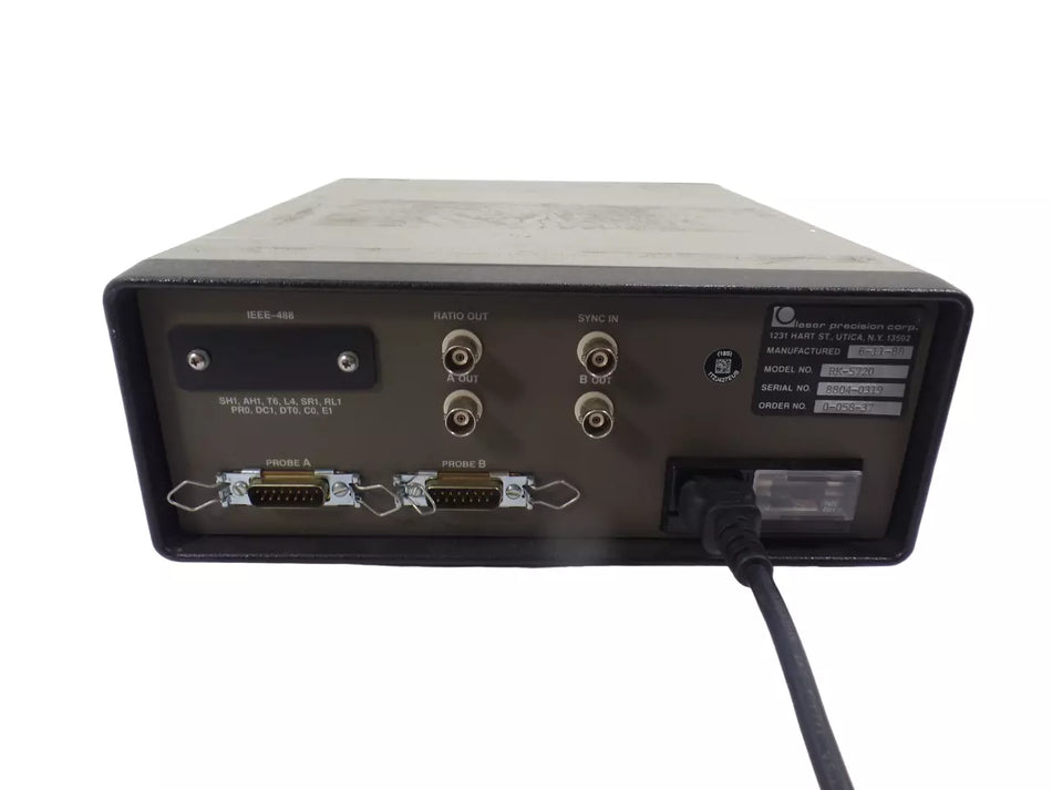 LASER PRECISION CORP. RK-5720 Power Ratiomet