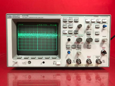HP Agilent Keysight 83475B Lightwave Communication Analyzer S/N US35450418