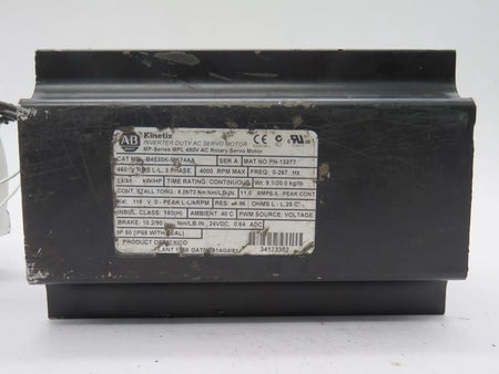 Allen Bradley MPL-B4530K-MK74AA Servo Motor Shaft Rotor